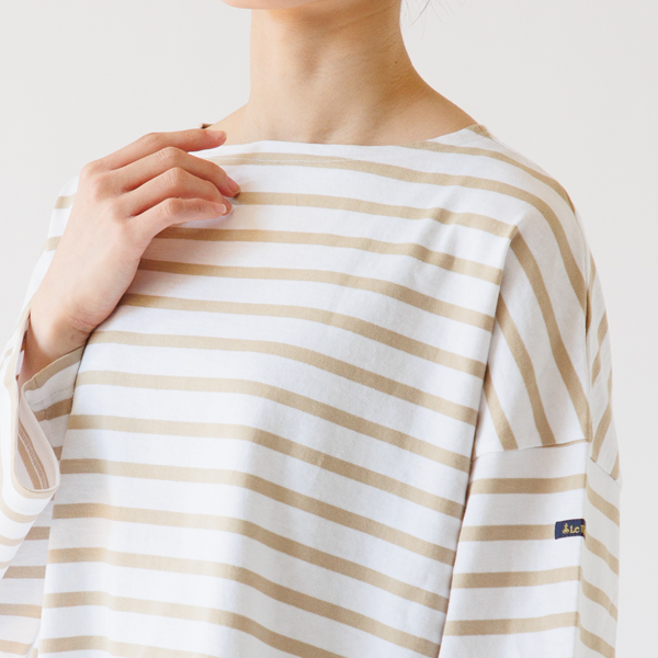 コシのある目の詰まったざっくりした風合い(Blanc Beige Clair) コシのある目の詰まったざっくりした風合い(Blanc Beige Clair)