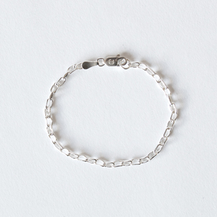 【オーダー】OVAL CHAIN BRACELET（オーバルチェーンブレスレット）※7月中旬発送予定