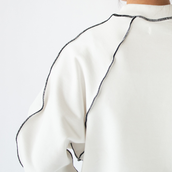 アクセントとして映える配色のメローディテール(WHITE)