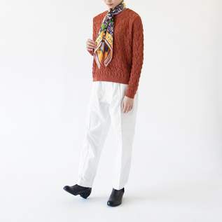 新品未使用 MONTERO マンテロ シルク100% イタリア製 派手柄 大判 MANTERO シルクツイルスカーフ (90×90)／MANTERO（マンテロ）｜愛着を