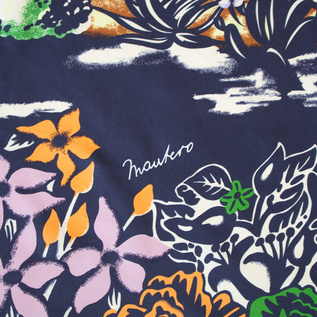 MANTERO シルクツイルスカーフ (90×90)／MANTERO（マンテロ）｜愛着を