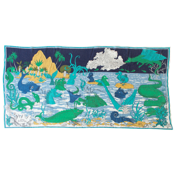 コットンストール100(100×190cm)(FANTASTIQUE/EMERALD) コットンストール100(100×190cm)(FANTASTIQUE/EMERALD)