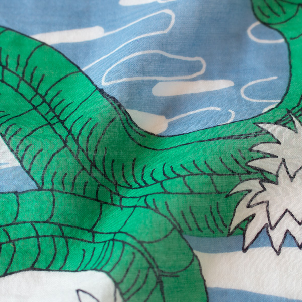 コットンストール100(100×190cm)(FANTASTIQUE/EMERALD) コットンストール100(100×190cm)(FANTASTIQUE/EMERALD)