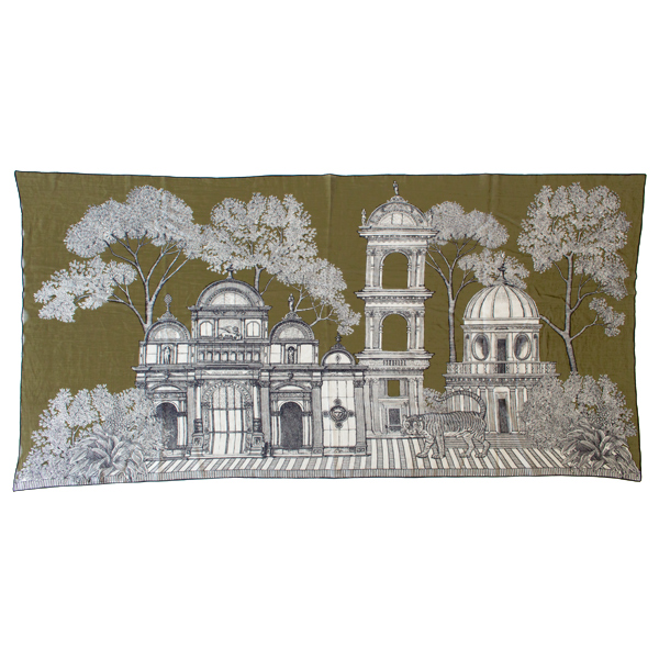 コットンストール100(100×190cm)(MIRAGE/KHAKI) コットンストール100(100×190cm)(MIRAGE/KHAKI)