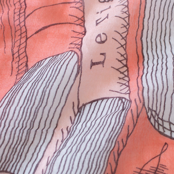 コットンシルクストール100（100×190cm）(EDITIONS/PARMA)