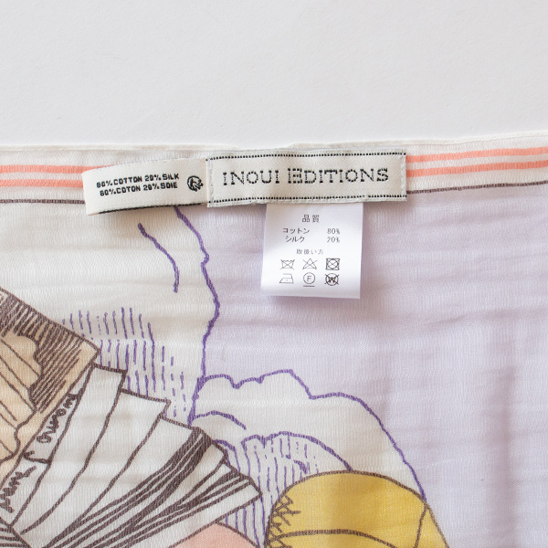 コットンシルクストール100（100×190cm）(EDITIONS/PARMA)