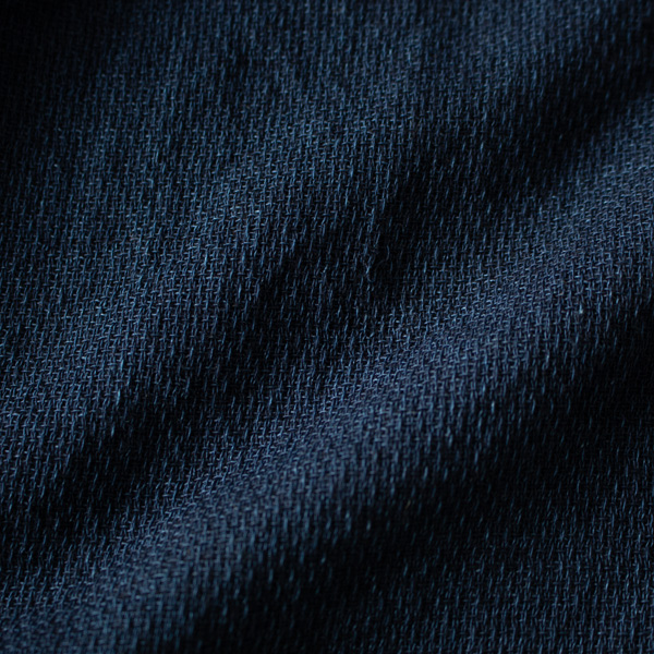 刺し子の素朴な風合い(NAVY)