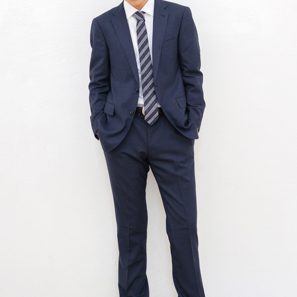 身長180cm（ネイビーNTM-385）