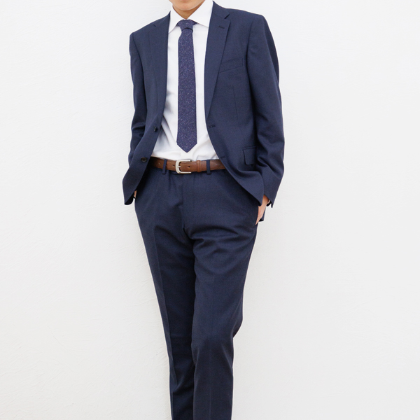 身長180cm（ネイビーNTM-358）