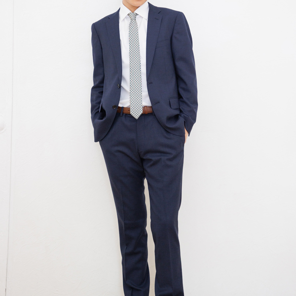 身長180cm（ネイビー ベージュNTS-547）