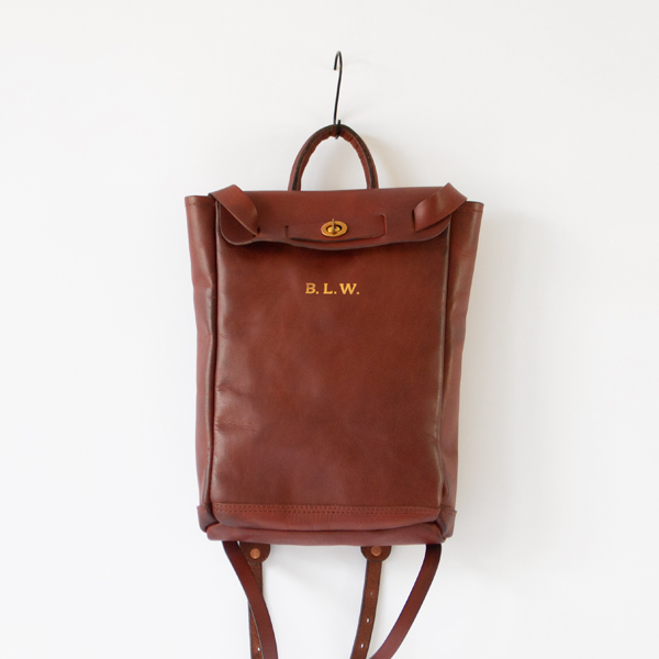 LEATHER VOYOGE 2WAY RUCKSACK SMALL(CAMEL) LEATHER VOYOGE 2WAY RUCKSACK SMALL(CAMEL)