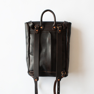 LEATHER VOYOGE 2WAY RUCKSACK SMALL(BLACK) LEATHER VOYOGE 2WAY RUCKSACK SMALL(BLACK)