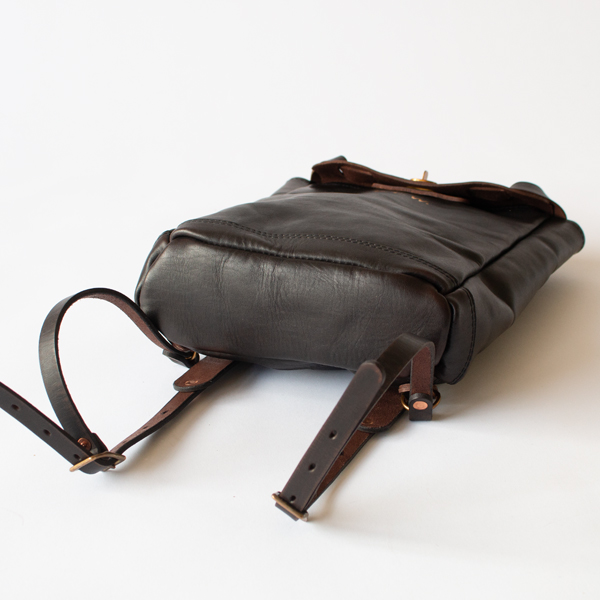 LEATHER VOYOGE 2WAY RUCKSACK SMALL(BLACK) LEATHER VOYOGE 2WAY RUCKSACK SMALL(BLACK)