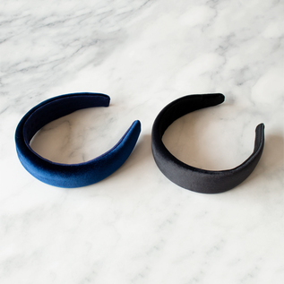 ベロアカチューシャ VV56(NAVY)