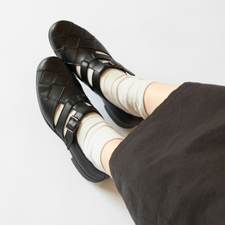 メッシュストラップシューズ TR-029 BLACK