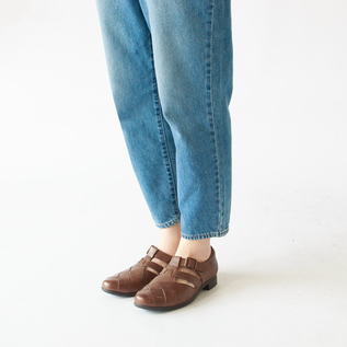 メッシュストラップシューズ TR-029 D.BROWN メッシュストラップシューズ TR-029 D.BROWN