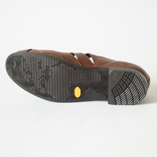 メッシュストラップシューズ TR-029 D.BROWN／chausser（ショセ