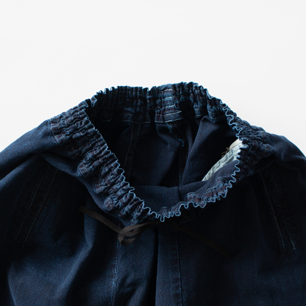 ウエストゴム仕様(インディゴ)