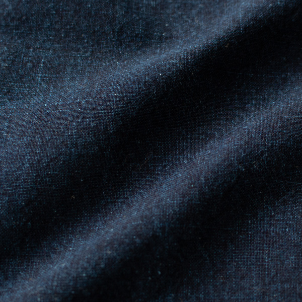 柔らかなコットン生地です(インディゴ)