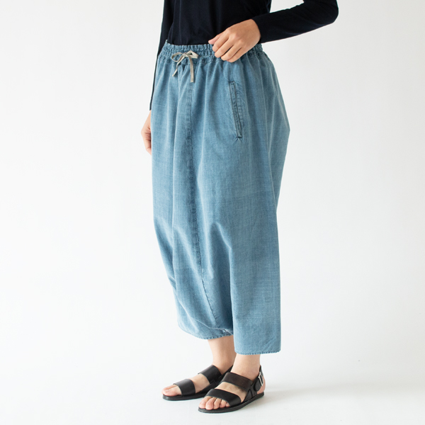 身長163cm(サックスブルー)