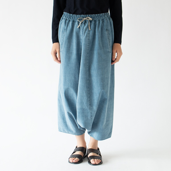 身長163cm(サックスブルー)