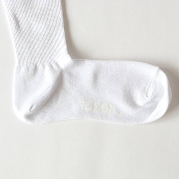 ベーシックシアー・クルー メンズソックス(ホワイト) ベーシックシアー・クルー メンズソックス(ホワイト)