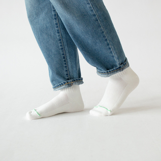 ベーシック・アンクル レディースソックス(オフホワイト) ベーシック・アンクル レディースソックス(オフホワイト)