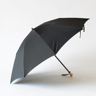 メンズ ミラトーレ 2段折りたたみ傘 ブラック ／KOMIYA（コミヤ