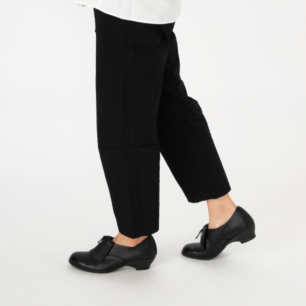 TRAVEL SHOES レースアップ レイン キルト付き TR-007 BL