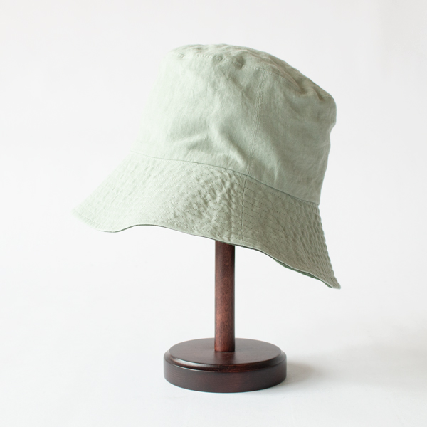Mintリバーシブルリネンハット luna Mintリバーシブルリネンハット luna
