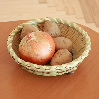 野菜やフルーツバスケットに 野菜やフルーツバスケットに