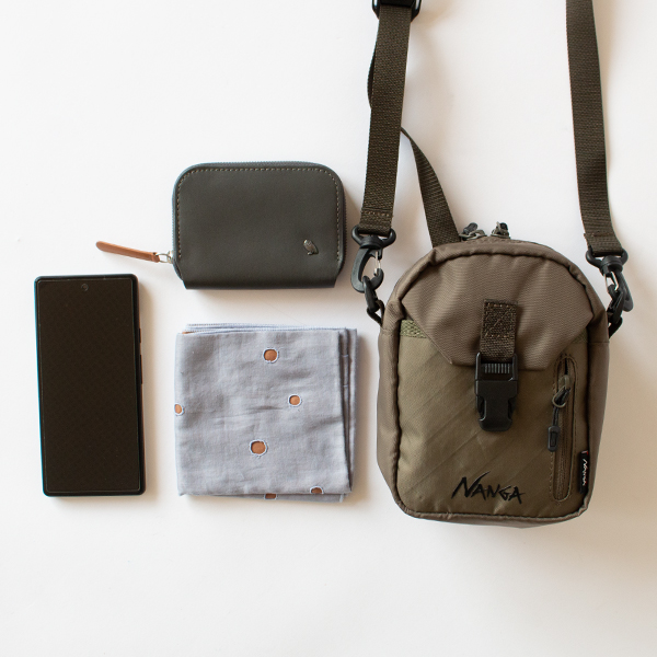 ECOPAK UR SHOULDER POUCH(OLV)
