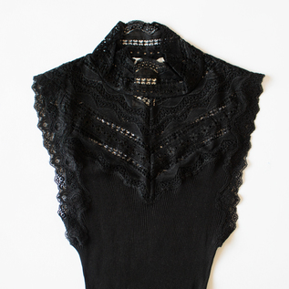 シルクレース ハイネックノースリーブ／ROSEMUNDE（ロサムンド）｜愛着