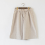 LINEN HERRINGBONE SHORTS