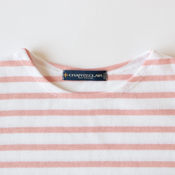 首が見えすぎない程よいネック(BLANC PINK)