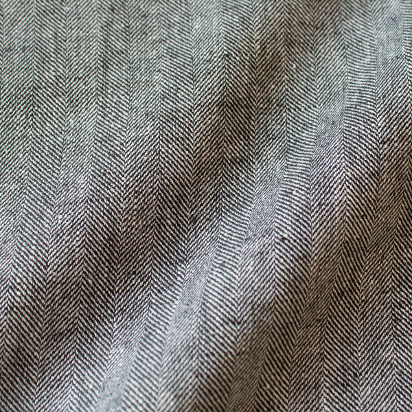 細かなヘリンボーン柄(Black)