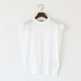 FRENCH SLEEVE COTTON KNIT PULLOVER S4415