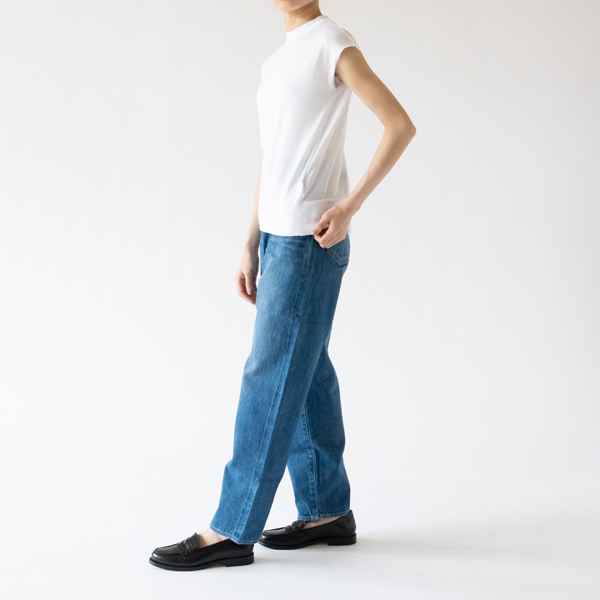 フレンチスリーブコットンニットプルオーバー S4415／JOHN SMEDLEY