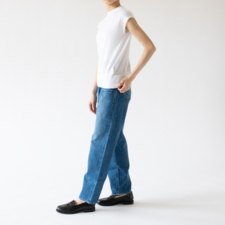 フレンチスリーブコットンニットプルオーバー S4415／JOHN SMEDLEY