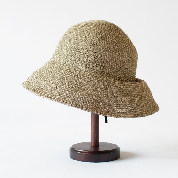 ペーパーブレードハット lily(Brown)