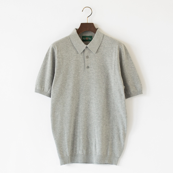 【新品未使用】Alan Paine ポロシャツ 半袖 アイボリー UNISEX SHORT SLEEVE POLO SHIRT／ALAN PAINE（アラン ペイン） / Shop