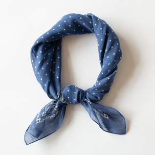 コットンリネンネッカチーフ／Vincenzo Miozza（ヴィンセンツォ