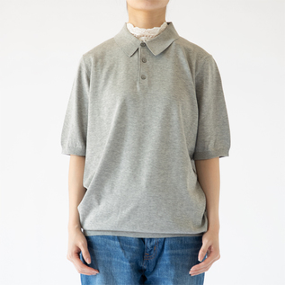 身長:163cm (LT GREY MIX-42) 身長:163cm (LT GREY MIX-42)