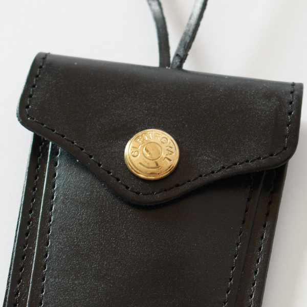 レザーキーホルダー NECK KEY HOLDER(NEW BLACK)