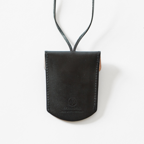 レザーキーホルダー NECK KEY HOLDER(NEW BLACK)