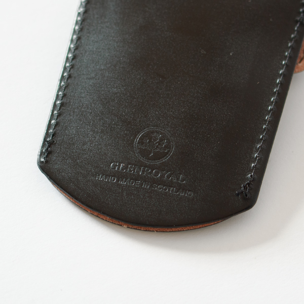 レザーキーホルダー NECK KEY HOLDER(NEW BLACK)
