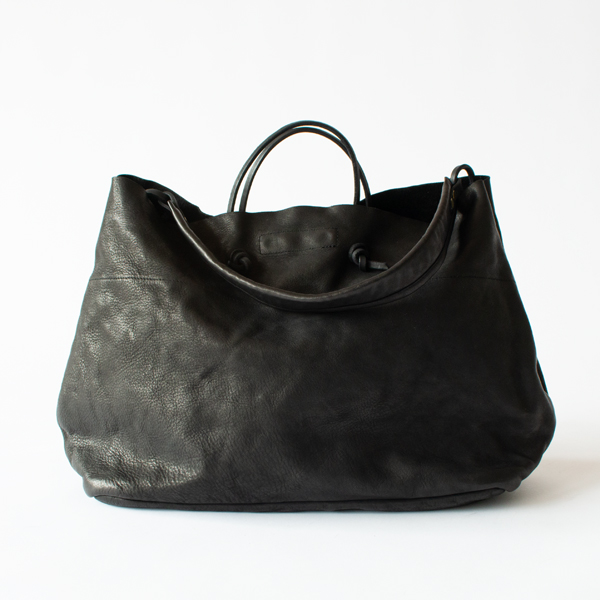 レザートートバッグ BIGI(CHARCOAL BLACK)