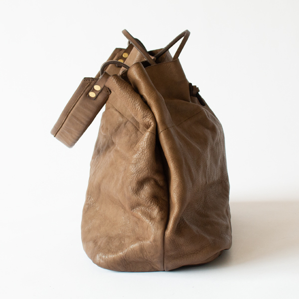 レザートートバッグ BIGI(OLIVE)