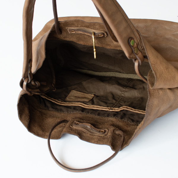 レザートートバッグ BIGI(OLIVE)