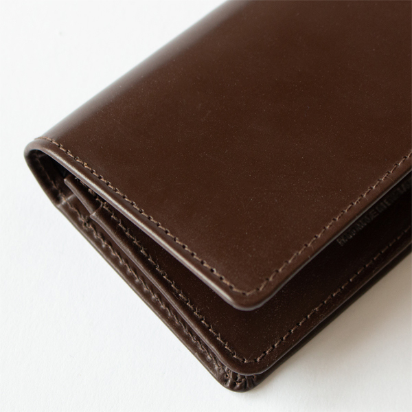 カードケース S0039 GUSSETED CARD CASE/BRIDLE(D.BROWN)